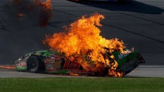 Bobby Labonte NASCAR Crash Compilation [upl. by Humfrid]