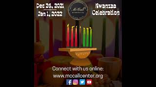 KWANZAA CELEBRATION  McCall Neighborhood Center [upl. by Nomelihp]