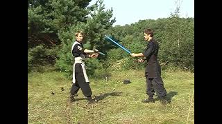 ENG SUBS Sword and hand blocking principles  Summer Camp 2010 Jedi Martial Arts [upl. by Atiuqaj]