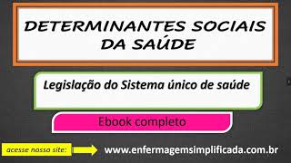 Determinantes Sociais da Saúde aula 1 [upl. by Rockwood988]