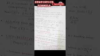 Class 10thmathschapter 13Statistics2024cbse [upl. by Gustie529]