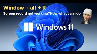 Windows  alt  R not working  Windows 11 have a hidden feature for screen recorder [upl. by Alhan]