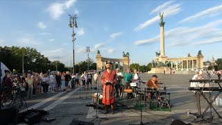 POZSONYI CSATA 2024 06 07 megemlékezési műsora a Hősök terén [upl. by Odrawde]