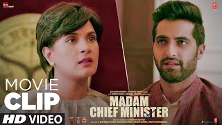 Himmat Kaise Hui Andar Aane Ki  Madam Chief Minister  Movie Clip Richa Chadha  Subhash K [upl. by Lleksah]