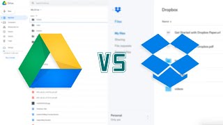 Google Drive vs Dropbox  Cloud Storage Showdown [upl. by Stanway]