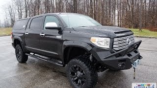 2014 Toyota Tundra Platinum тюнинг Тест драйв Toyota Тундра 2014 Авто из США [upl. by Noek]