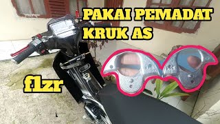 TES RIDE YAMAHA F1ZR PAKAI PEMADAT KRUK AS🔥🔥 [upl. by Hauhsoj]