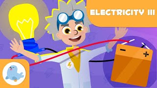 ELECTRICITY for kids ⚡ Episode 3 💡 Create a Circuit 🔌 Conductive Materials and Insulating Materials [upl. by Lindly]