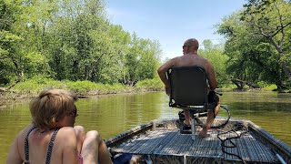 Kankakee River Momence Illinois  May 30 2022 [upl. by Ronyam]