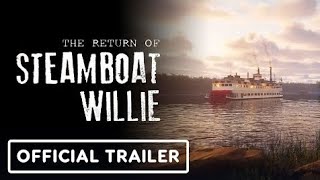 The Return of Steamboat Willie Trailer Previews Mickey Mouse Horror Movie [upl. by Felizio663]