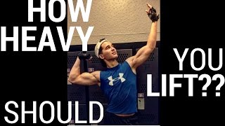 Know Your Lifting Limits  The Key To Progressing In Weights [upl. by Abeu896]