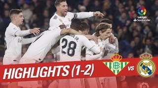 Highlights Real Betis vs Real Madrid 12 [upl. by Dail846]