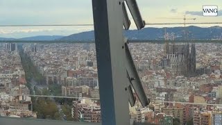 Las espectaculares vistas de la Torre Agbar [upl. by Uno305]