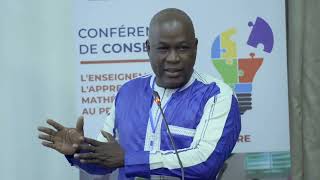 Oumar Lingani CNRST Burkina Faso  CCMATHSPRIMAIRE 051223 [upl. by Kinghorn12]