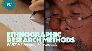 Ethnographic Research Methods  Part 1 Ethnographic Methods [upl. by Zaslow]