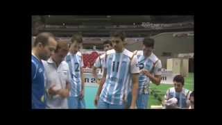 World Cup 20111202 Argentina  USA full match [upl. by Yehc]