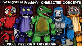 What Needs To Be In FNAF  Jungle Pizzeria Full Story  FNAF  Character Concepts [upl. by Naima]