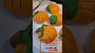 CONCHAS PAN MEXICANO 🎃 BAKER SHORTS VIRAL MEXICANBREAD [upl. by Eatton460]