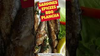 Recette de sardines grillées épicées au barbecue ou à la plancha Tunisie [upl. by Skcirdnek]