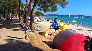 Plaža 🏖️ Bi Village Istria beach 🇭🇷 Croatia 🏖️ Fažana ☀️ [upl. by El453]