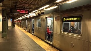 NYC Subway Rush Hour at Times Square Station [upl. by Brunhild]