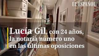 Lucía número uno en las oposiciones a notario [upl. by Waldman]