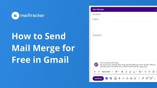 How to Send Mail Merge for Free in Gmail 📧  StepbyStep Tutorial [upl. by Anoed528]