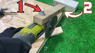 I Discovered the FASTEST Angle Grinder Hack in a few minutes JUST 2 STEPS [upl. by Barayon]