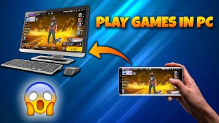 How to play Free Fire in PC with only PHONE  No Emulator Needed [upl. by Belloir835]