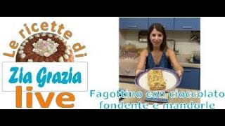 Live fagottino con cioccolato fondente e mandorle [upl. by Netsryk]