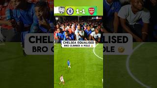 😅🔥 Chelsea 11 Arsenal delivered this Priceless Moment 🤣 [upl. by Ogden196]