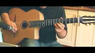 Claire De Lune Django Reinhardt Gypsy Jazz Guitar [upl. by Evannia]