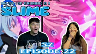 RIMURU VS MILIM  That Time I Got Reincarnated as a Slime S2 Ep 22 Reaction [upl. by Noonan]