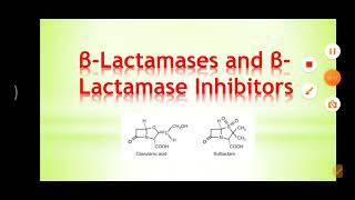 BetaLactamase InhibitorsClavulanic acidShiv Bhadra Singh [upl. by Mayberry]