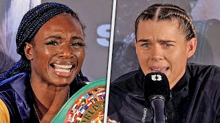 BEEF Claressa Shields vs Savannah Marshall • FULL FINAL PRESS CONFERENCE • Sky Sports Boxing [upl. by Sheline569]