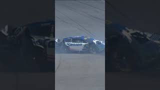 Larson has a massive wreck at Atlanta nascar [upl. by Allerim792]