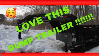 2020 Load Trail Dump Trailer Review [upl. by Ahsekyw]