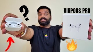 Airpods Pro Unboxing amp First Look  Airpods Pro Vs Airpods Noise Cancelling quotPROquot🔥🔥🔥 [upl. by Ehcar]