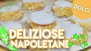 DELIZIOSE CON CREMA AL RUM la ricetta dei biscotti napoletani Ep70 [upl. by Jarlathus]