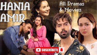 Hania Amir All Dramas And Movies Detail  Hania Amir And Fahad Mustafa New Drama TheTopNotchn7m [upl. by Nnylyahs]