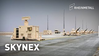 Rheinmetall Air Defence Oerlikon Skynex Air Defence System [upl. by Eiznek]