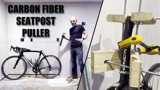 Carbon Fiber Bike Seatpost Puller DIY [upl. by Shanda]