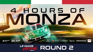 LIVE 4 Hours of Monza  Le Mans Virtual Series 2022 [upl. by Angelique894]