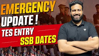 Big News SSB Date Out😲 How To Select SSB Dates 2023  TES Entry SSB Date 2023 Learn With Sumit [upl. by Hallett]