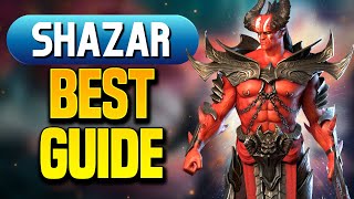 WORLD FIRST 6 STAR AWAKENED LORD SHAZAR  Raid Shadow Legends [upl. by Veleda]