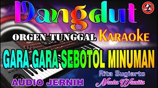 Gara Gara Sebotol Minuman  Karaoke Nada Wanita Revina Alvira  Dangdut Orgen Tunggal [upl. by Christopher812]