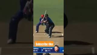 Brendon Maccalam batting highlights cricket cricketlover icc [upl. by Repsaj940]