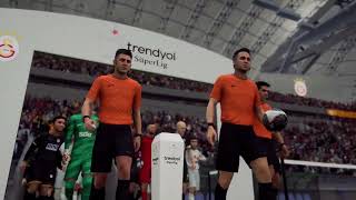 Gameplay FC 24  Galatasaray  Alanyaspor  Süper Lig  202425 [upl. by Dillie51]