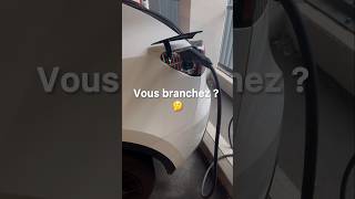 Recharge Tesla Model Y sur borne en mauvais état 🙈 [upl. by Reffotsirhc234]