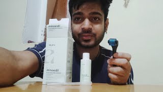 Hair Fall Solution  Minoxidil  Derma roller  Minoxidil 5 review 2years [upl. by Bliss373]